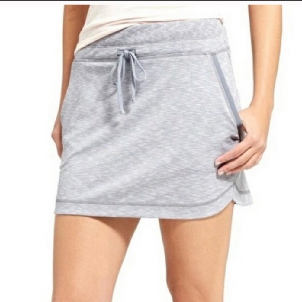 Athleta Techie Terry Mini Skirt M